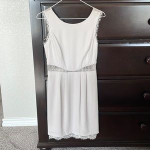 BCBGMaxAzria Lace and Chiffon mini dress